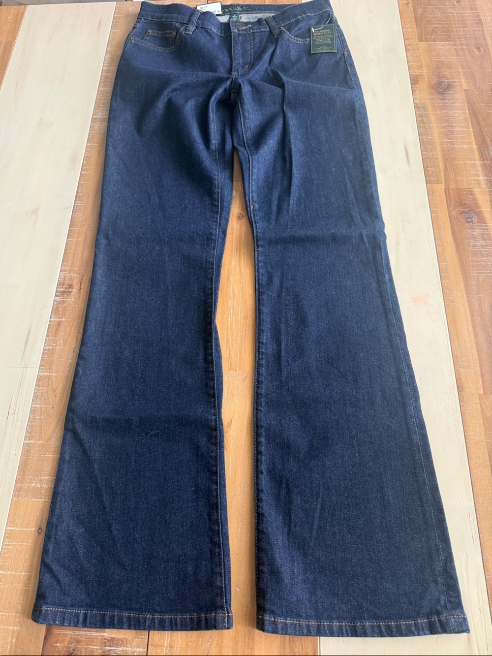 Lauren Ralph Lauren Dark Indigo Boot Cut Jeans